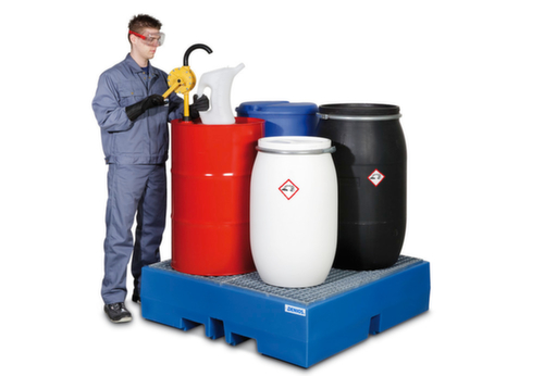 Opvangbak classic-line voor vaten van 200 liter