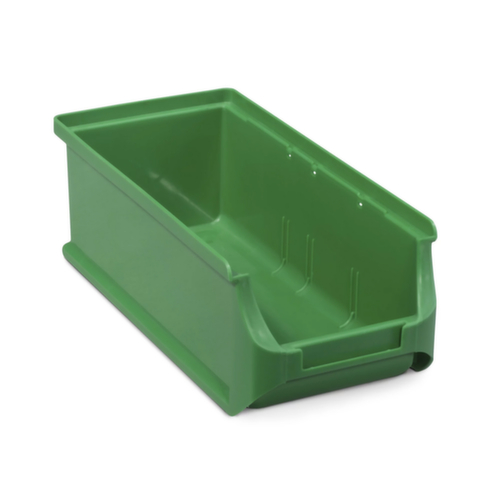 Zichtbak, groen, diepte 100 mm, polypropyleen