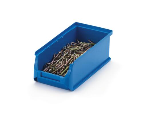 Zichtbak, blauw, diepte 215 mm, polypropyleen