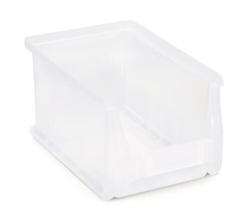 Zichtbak, transparant, diepte 235 mm, polypropyleen