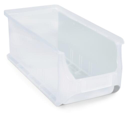Zichtbak, transparant, diepte 320 mm, polypropyleen