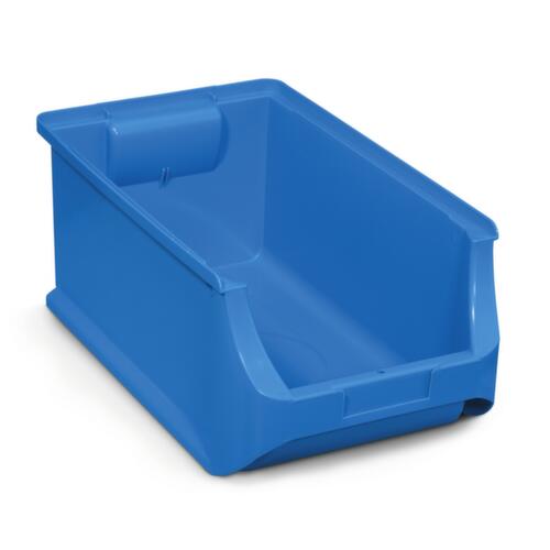 Zichtbak, blauw, diepte 355 mm, polypropyleen