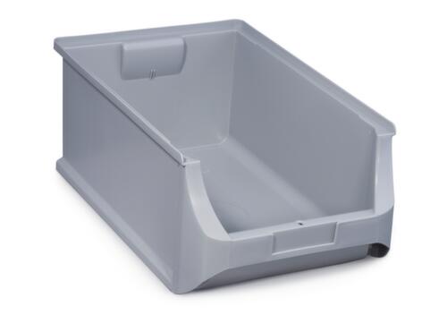 Zichtbak, grijs, diepte 500 mm, polypropyleen