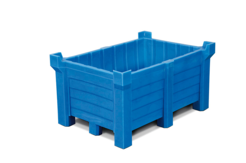 Stapelbak, blauw, inhoud 260 l