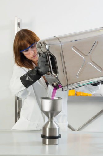 Trechter voor veiligheidskan