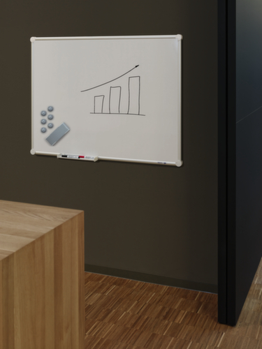 MAUL Whiteboard 2000 MAULpro, hoogte x breedte 600 x 900 mm