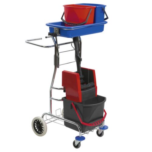 Vermop Reinigingswagen Variant met verchroomd framein verschillende uitvoeringen