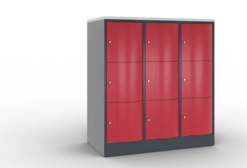 C+P Lockersysteem Resisto, 9 vakken