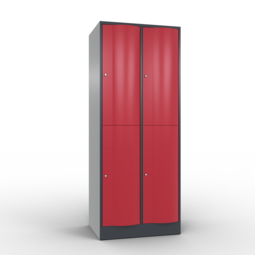 C+P Lockersysteem Resisto, 4 vakken