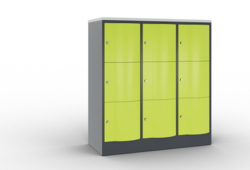 C+P Lockersysteem Resisto, 9 vakken