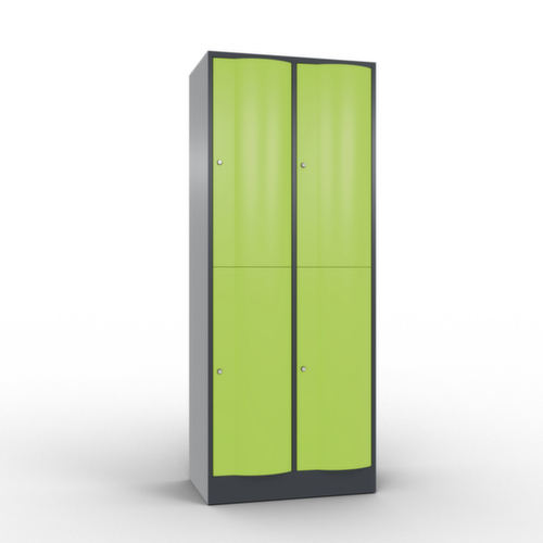 C+P Lockersysteem Resisto, 4 vakken