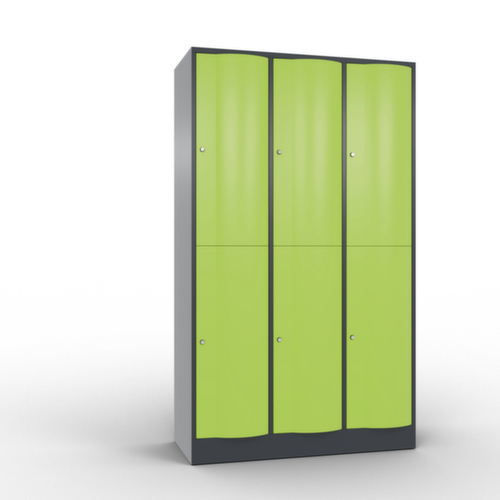 C+P Lockersysteem Resisto, 6 vakken