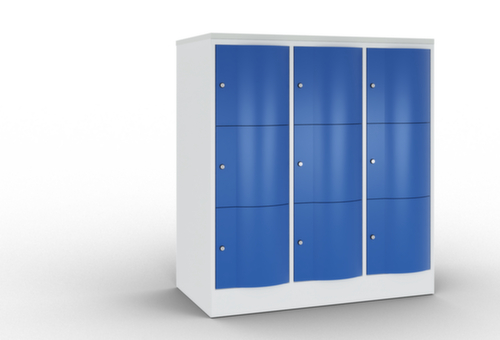 C+P Lockersysteem Resisto, 9 vakken