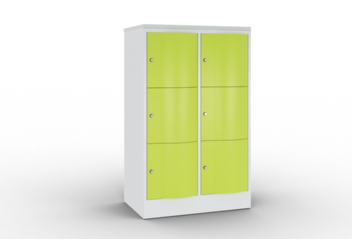C+P Lockersysteem Resisto, 6 vakken