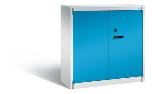 C+P Veiligheidskast voor op kantoor met houten afdekplaat