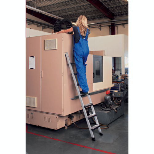 ZARGES Aanlegladder met treden Comfortstep L