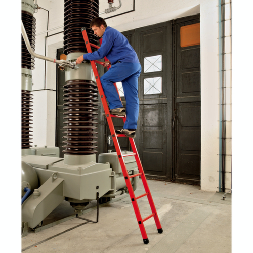 ZARGES Ladder met sporten van glasvezel