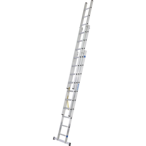 ZARGES Multifunctionele telescoopladder Skymaster DX, 3 x 12 driehoekige sporten
