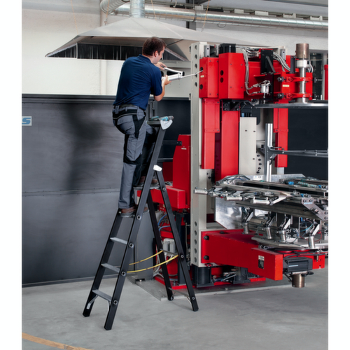 ZARGES Staande ladder met sporten Z600 belastbaar tot 250 kg