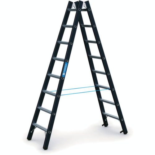 ZARGES Staande ladder met sporten Z600 belastbaar tot 250 kg