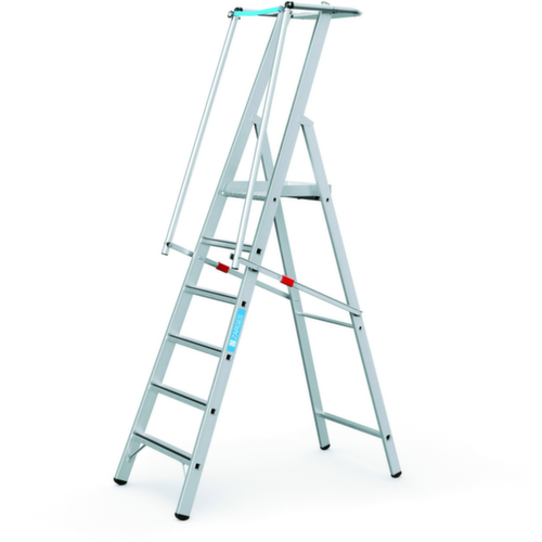 ZARGES In-/uitklapbare platformladder ZAP Safemaster S