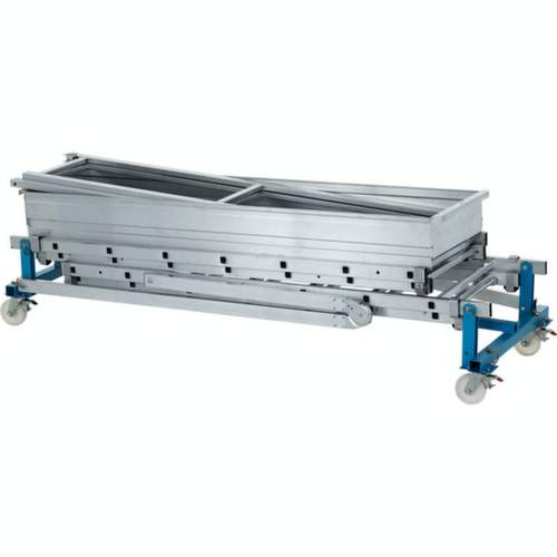 ZARGES Klapsteiger Variomaster T met in hoogte verstelbaar frame