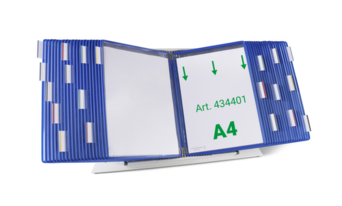 tarifold Systeem met displaypanelen, met 40 zichtpanelen in DIN A4