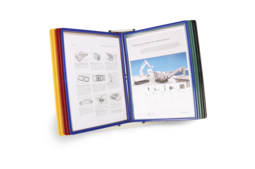 tarifold Tafelsysteem voor displaypanelen Easyload, met 10 zichtpanelen in DIN A4