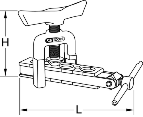 Freesgereedschap metrisch met snelspanner