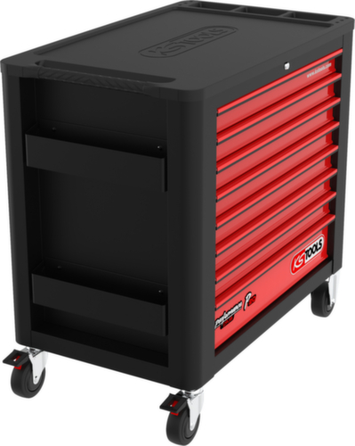 PERFORMANCEplus P20 BLACK/ROT Werkplaatswagen met 8 laden