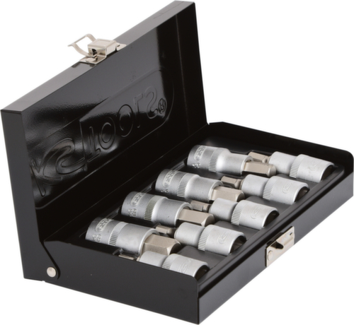 1/2" bit dopset zeskant