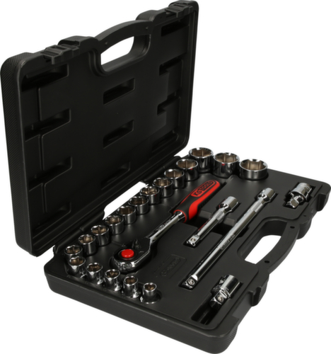 1/2" CHROMEplus dopsleutelset