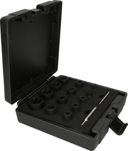 1/4"+1/2" Spiraalprofiel dopsleutelset