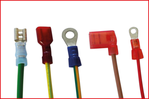 Krimptang voor geïsoleerde kabelschoenen