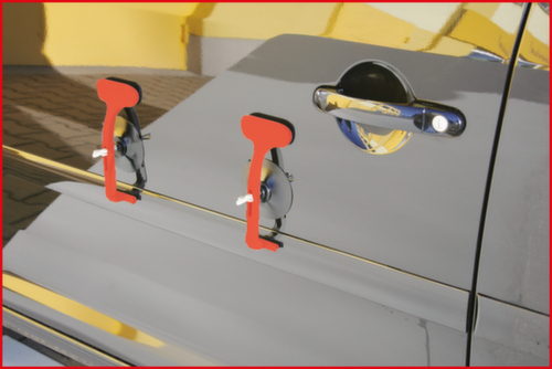 Trim bevestiging zuignap set