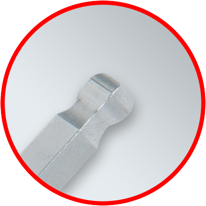 Kogelvormige inbussleutelset