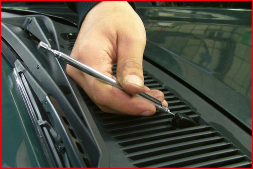 2in1 Telescopische magneethouder met reinigings-en afstelgereedschap voor sproeiers