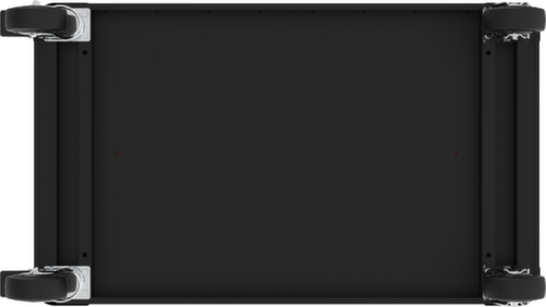 PERFORMANCEplus P20 BLACK/ROT Werkplaatswagen met 8 laden