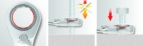 GEARplus® RINGSTOP ratelringsleutelset