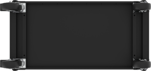 PERFORMANCEplus P25 BLACK/ROT Werkplaatswagen met 8 laden