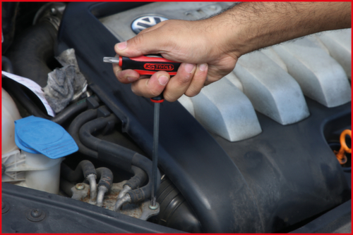 Torx steeksleutelset met boring