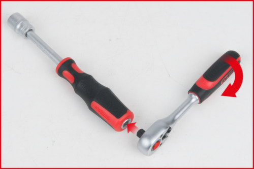 1/4"+3/8"+1/2" dopsleutelset