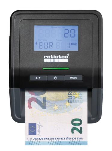 ratiotec valsgelddetector Smart Protect Plus, voor Euro, Britse pond, Zwitserse frank