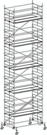 Hymer Rolsteiger 8073 met rijbalken