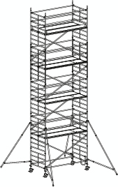 Hymer Rolsteiger 8373 met zijsteunen
