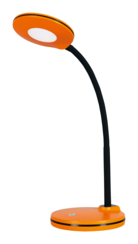 Hansa slimme LED-tafellamp Splash, licht neutraalwit, mandarijnkleurig
