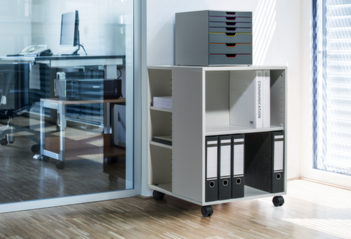 Durable verrijdbare bijzetkast Basic