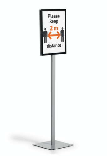 Durable Informatiestandaard INFO STAND BASIC, hoogte x breedte x diepte 1402 x 323 x 305 mm