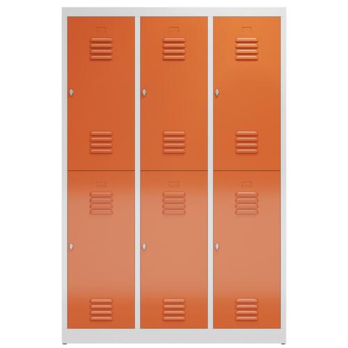 Dubbele garderobekast ClassiX, vakbreedte 395 mm