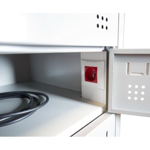 Acculaadkast met 10 vakken